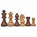 French Staunton Chessmen - Sheesham/Kari Wood - 3" King