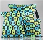 Wahmies Fun Prints Wet Bags - All Day - Groovy Guitars