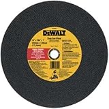 DeWalt DW8003 14 x 3/32 x 7/64 x 1 Stud Cutter Chop Saw Wheel, Light Metal