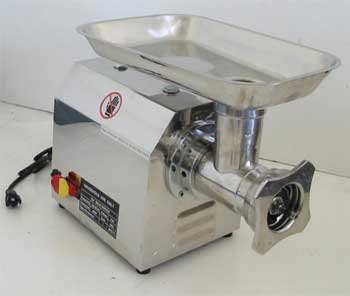 3 4hp Stainless Steel Meat Grinder Sausage Stuffer #12 by Sausage Seasonings