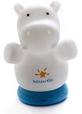 Kinderglo Portable Fun and Safe Rechargeable Night Light, Hippo