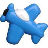 Airplane Shaped Furniture-Drawer Knobs - color Circus Blue