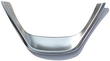 Yingdelai Chrome ABS Steering Wheel Silver Cover Trim for BMW New 1 Series 3 Series 116 316 320