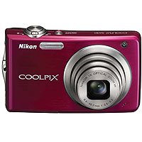 Nikon Coolpix S630 12MP Digital Camera with 7x Optical Vibration Reduction (VR) Zoom and 2.7 inch LCD (Ruby Red)