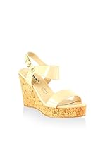 Raxmax Sandalias de cuña (Beige)