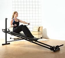 Total Gym Gold Plus w/ 4 Attachments & 5 DVDs