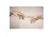 Creation of Adam by Michelangelo Art Print Poster Size: 27.5 