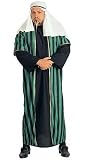 Arab Sheik Men's Costume Adult Halloween Outfit ? Full Figure: Jacket Size 44-50
