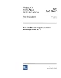 IEC/PAS 62407 Ed. 1.0 en:2005, Real-time Ethernet control automation technology (EtherCATTM)