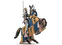 Lion Coat of Arms Prince on Reared up Horse