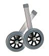 `Walker Wheels w/Rear Glide Cap 5" Green (pair)