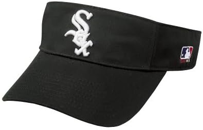 White Sox Officially Licensed MLB Adjustable Velcro Adult Visor