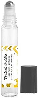 Virtual Buddha Essential Oil Roll On | 100% Pure + Natural | Therapeutic Grade Essential Oils | Synergy