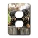 Dogs Rottweiler - Rottweiler - Light Switch Covers - 2 plug outlet cover