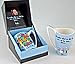 PHIL COLLINS Design on uniqully shaped 15oz. mug in gift box