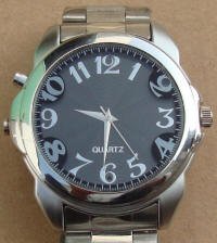 31t1NNZKvUL MINI HIDDEN DVR WATCH A/V RECORDER SPY CAMERA 4GB