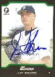 Jay Sborz, GCL Tigers - Tigers Affiliate Autographed Card
