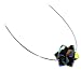 Jewelry : Sterling Silver 1 MM Omega Chain Black AB Swarovski Crystal 14 " 16" 18" 20" 22" Necklace