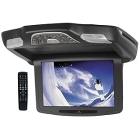 9.5" Widescreen Swivel Ceiling Mount Monitor with DVD Player