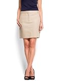 Mango Womens Straight-cut Skirt