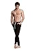 4-rth Long Cuffed Yoga Pant (Medium, Black)