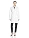 Dickies Women's 36 Inch Jr. Fit Lab Coat, White, X-Small