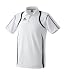 ERIMA Kinder Poloshirt Razor Line, weiß/schwarz/weiß, 140