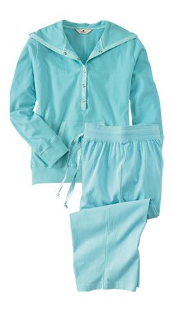Woolrich Women's Hooded Capri PJ Set