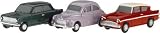Corgi CR3003 Trackside Vauxhall Viva HA, Morris Minor & Ford Anglia 3 Piece 1:76 Scale Die Cast Car Set