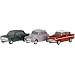 Corgi CR3003 Trackside Vauxhall Viva HA, Morris Minor & Ford Anglia 3 Piece 1:76 Scale Die Cast Car Set