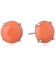 Fossil Peach Stud Earrings