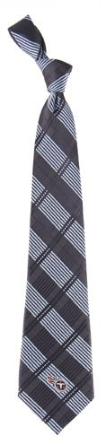 Tennessee Titans Woven Plaid Necktie
