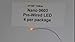 Iron Penguin IP168 4 Yellow 3v 0603 Nano LED pre-Wired Chips