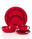 Fiesta 5-Piece Place Setting, Scarlet