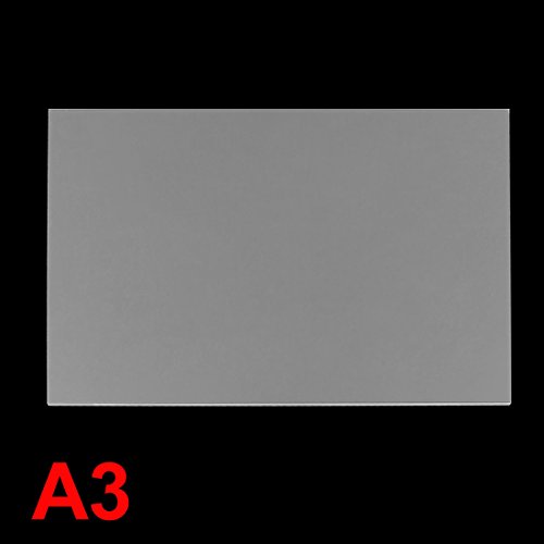 uxcell® 3mm Clear Plastic Acrylic Plexiglass Perspex Sheet A3 Size 297mmx420mm