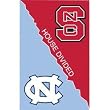 University of North Carolina and North Carolina State University - House Divided Flag - Regular Size