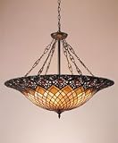 AdrianaPendant With 3 Uplights TF1901VB By Quoizel
