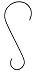 Perky-Pet 67 12-Inch Metal Hook for Bird Feeders