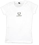 Raven Dark Heart Women's T-Shirt - White