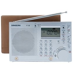 Sangean RCR-1 Advanced Atomic Clock Radio - Silver