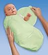 Kiddopotamus SwaddleMe Microfleece, Small, Sage