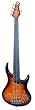MTD Kingston Bass Guitar Z 5 String, Fretless with Lines, Tobacco Sunburst