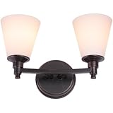 IMAGE OF Georgetown Two Light Bath Vanity Finish: Chrome
