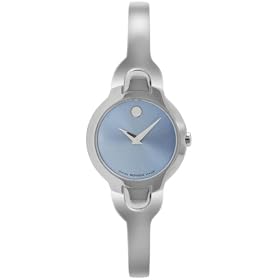 Movado Women's Kara Stainless Steel Bangle Bracelet Watch #0605283