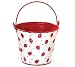 Decorative Ladybug Tin Pail For Plants, Flower, Home Decor