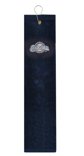 Milwaukee Brewers Embroidered Tri-Fold Golf Towel
