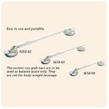 Adjustable Suction Cup Grab Bars - Large, 25 3/4- 30 3/4 - Model 565802