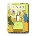 Londons Times Funny Bugs and Slugs Cartoons - Wilted Snail At Police Lineup. Morton Salt Girl GUILTY - Light Switch Covers - single toggle switch