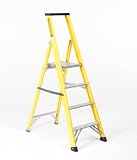 4 TREAD GRP GLASS FIBRE STEP LADDER