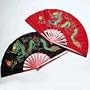 Bamboo Dragon Chinese Fighting Fan